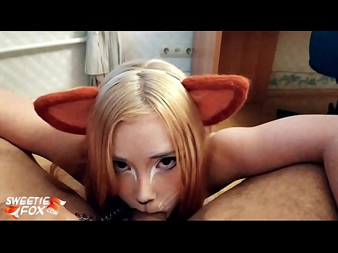 ❤️ Kitsune traga o pau e corre na súa boca ️ Vídeo anal na pornografía gl.wassell.ru ❌️